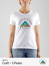 Load image into Gallery viewer, Craft 5 Peaks 25th Anniversary Teeshirt