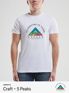 Craft 5 Peaks 25th Anniversary Teeshirt